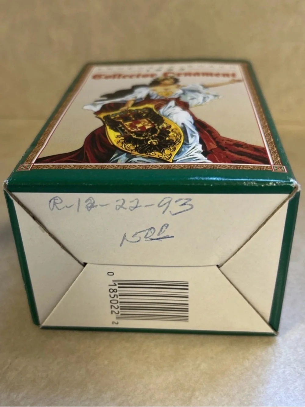 1993 Anheuser Busch Budweiser Lady Christmas Ornament Vintage New With Box